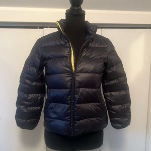 Crew cuts down jacket